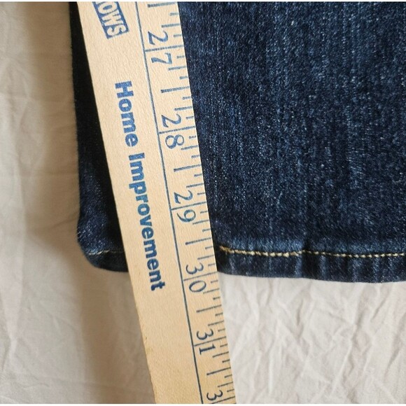 Levi's 515 Jeans Women 14 (34x30) Classic Bootcut Mid Rise Pockets Blue Western - Picture 4 of 9